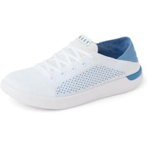 imageREEF Swellsole Neptune Mens Shoe Lightweight ampamp Breathable Memory Foam Footbed Fold Down HeelBlueWhite