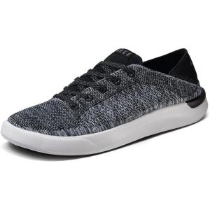 imageREEF Swellsole Neptune Mens Shoe Lightweight ampamp Breathable Memory Foam Footbed Fold Down HeelCharcoal