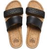 imageREEF Womens Cushion Vista Hi Platform SandalBlack Braid