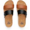 imageREEF Womens Cushion Vista Hi Platform SandalBlack Duo