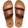 imageREEF Womens Cushion Vista Hi Platform SandalEspresso Duo