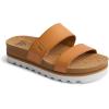 imageREEF Womens Cushion Vista Hi Platform SandalNatural