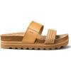 imageREEF Womens Cushion Vista Hi Platform SandalNatural Braid