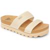imageREEF Womens Cushion Vista Hi Platform SandalVintage Raffia