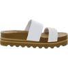 imageREEF Womens Cushion Vista Hi Platform SandalWhite Braid