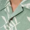 imageReef Mens Rains Short Sleeve ShirtAlmond Milk Kenji Terry