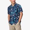 imageReef Mens Rains Short Sleeve ShirtInsigna Blue Roy
