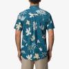 imageReef Mens Rains Short Sleeve ShirtLegion Blu Watson
