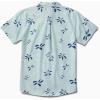 imageReef Mens Rains Short Sleeve ShirtRidgeStarlight Blue