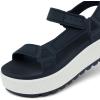 imageReef Womens Water Rem Higher PlatformsSandalsBlack Vintage