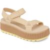 imageReef Womens Water Rem Higher PlatformsSandalsPale Banana