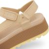 imageReef Womens Water Rem Higher PlatformsSandalsPale Banana