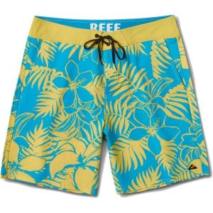 imageREEF Men Standard Mondo BoardshortsLeonHawaiian Ocean
