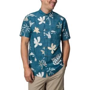 imageReef Mens Rains Short Sleeve ShirtLegion Blu Watson