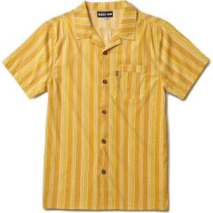 imageReef Mens Rains Short Sleeve ShirtPetersJurassic Gold