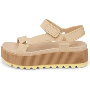 imageReef Womens Water Rem Higher PlatformsSandalsPale Banana