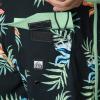imageREEF Mens 19quot Printed Outseam BoardshortCaviar Robbie Printed