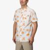 imageREEF Mens Woven Poplin Short Sleeve TeeBright White Lawson