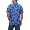 imageREEF Mens Woven Poplin Short Sleeve TeeOlympian Blue Culber