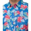 imageREEF Mens Woven Poplin Short Sleeve TeeOlympian Blue Perry