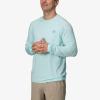 imageReef Mens Long Sleeve RashguardClearwater Hanford Raglan