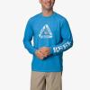 imageReef Mens Long Sleeve RashguardMethyl Blue Schmoe