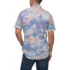 imageREEF Mens Camp Fit Woven Short Sleeve TeeAruba Blue Claude
