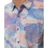 imageREEF Mens Camp Fit Woven Short Sleeve TeeAruba Blue Claude