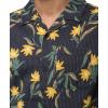 imageREEF Mens Camp Fit Woven Short Sleeve TeeCaviar Blake
