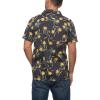 imageREEF Mens Camp Fit Woven Short Sleeve TeeCaviar Blake