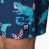 imageReef Mens Reno Elastic Waist ShortInsigna Blue Myers Printed