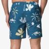imageReef Mens Reno Elastic Waist ShortLegion Blue Harmon Printed