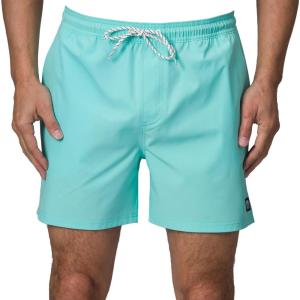 imageReef Mens Reno Elastic Waist ShortAruba Blue Marzo
