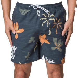 imageReef Mens Reno Elastic Waist ShortCaviar Harmon Printed
