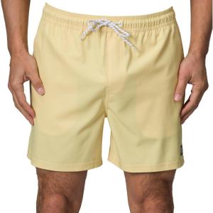 imageReef Mens Reno Elastic Waist ShortDusky Citron Marzo