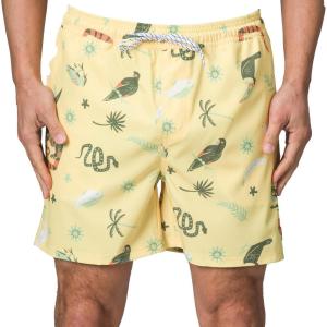 imageReef Mens Reno Elastic Waist ShortDusky Citron Myers Printed