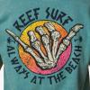 imageReef Mens Palmer Ss KnitTurqWhte Grim