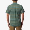 imageReef Mens Ryder Ss WovenDark Forest Bunker 