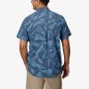 imageReef Mens Ryder Ss WovenInsigna Blue Bersin