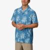 imageReef Mens Ryder Ss WovenParisian Blue Kenji Terry