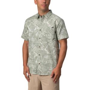 imageReef Mens Ryder Ss WovenAlmond Milk Barton 