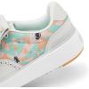 imageREEF Onshore Pebble Mens Golf Shoe Soft Cushion Footbed Spikeless Tread Outsole Bottle OpenerVintage White Floral
