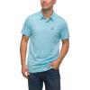 imageReef Mens Piston Tech PoloAruba Blue