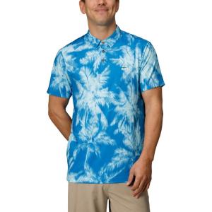 imageReef Mens Piston Tech PoloBrillant Blue Stillman