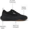 imageREEF Mens Fanning Shoe Lightweight Cushion Footbed Bottle OpenerBlackSilver
