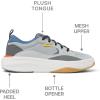 imageREEF Mens Fanning Shoe Lightweight Cushion Footbed Bottle OpenerGreyBlueOrange