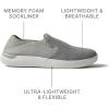 imageREEF Mens Neptune Slip On Shoe Lightweight ampamp Breathable Soft Cushion Footbed SneakerGrey
