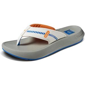 imageREEF Mens Swellsole CruiserBlueWhiteOrange