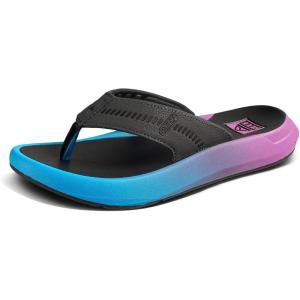 imageREEF Mens Swellsole CruiserGreyPurpleBlue