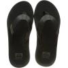 imageReef Mens Santa Ana Flip Flop Arch Support Water Friendly Non Marking OutsoleBlack